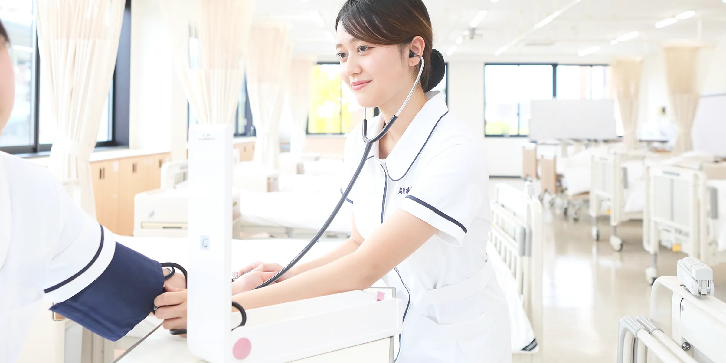 看護実習の様子