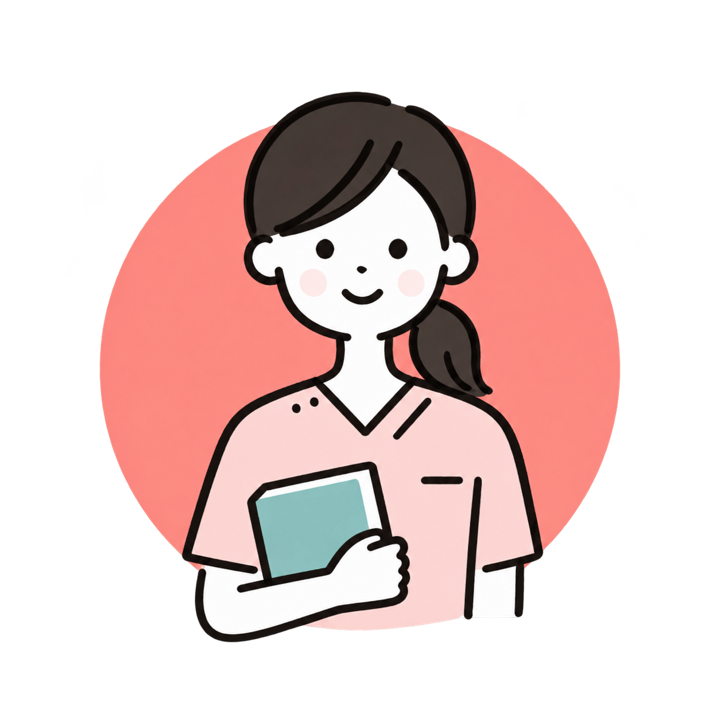 医療福祉の現場からステップアップする人のイラスト